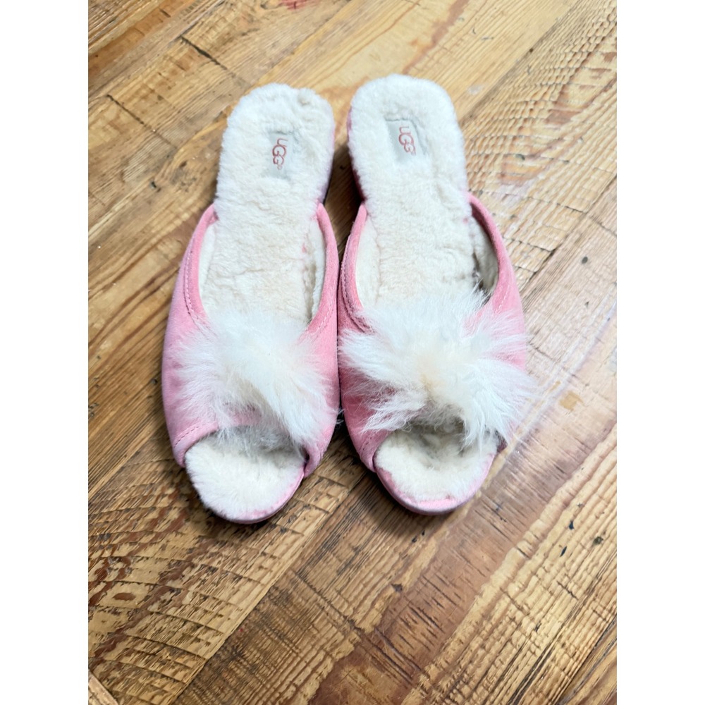 UGG Yvette Slippers Womens 8 Pink